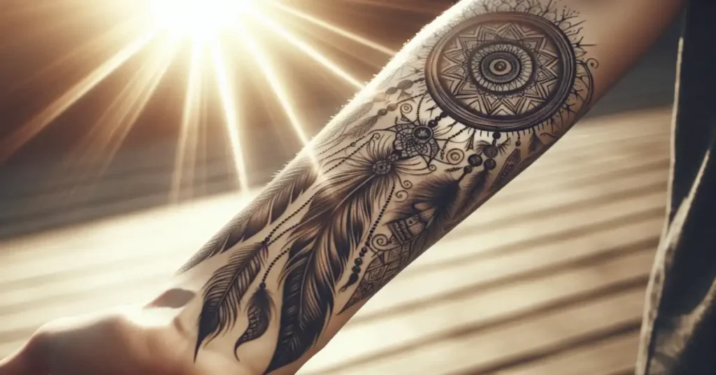 dream catcher tattoo meaning