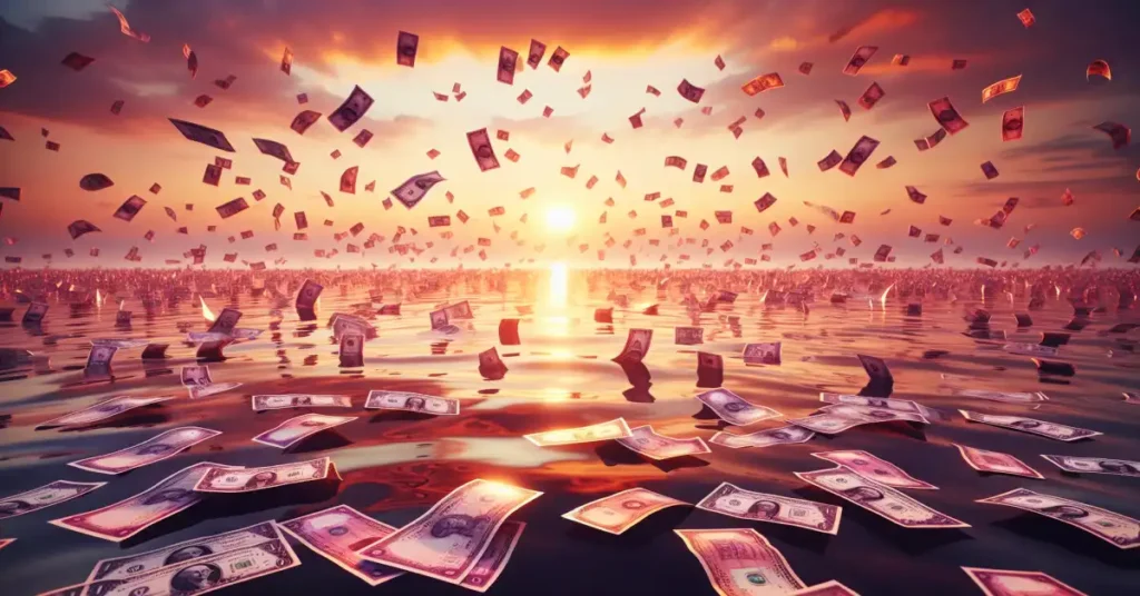 seeing paper money in dream meaning