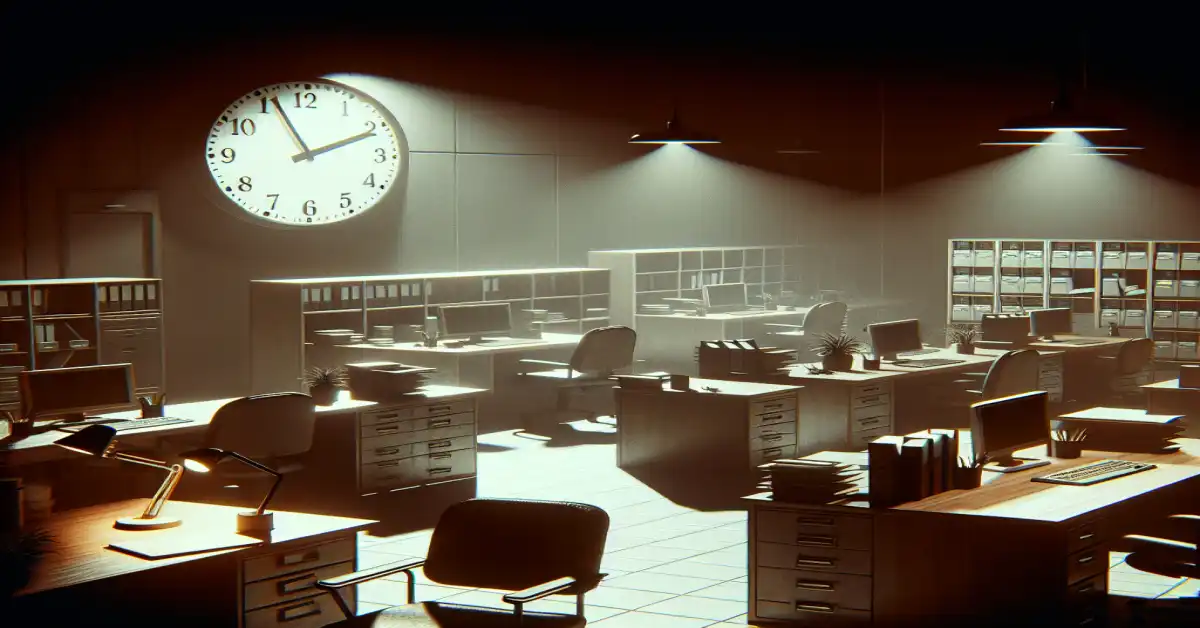 dream about being late for work