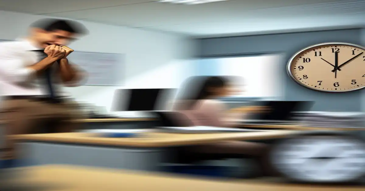 dream about being late for work