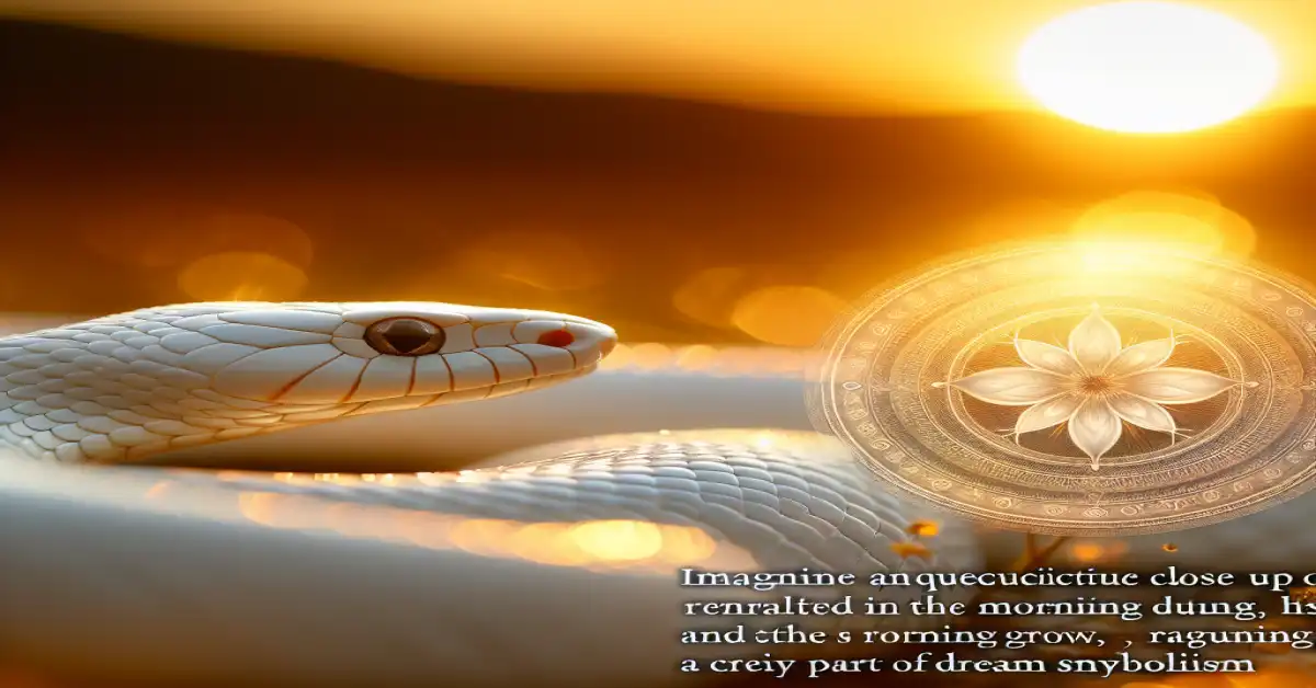 white snake dream meaning