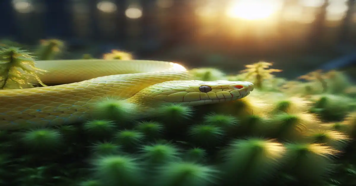 soñar con serpiente amarilla